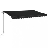 Cumpara ieftin Copertina retractabila automat, antracit, 400x350 cm