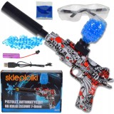 PISTOL ELECTRIC MITRALIERĂ AUTOMATĂ SILENȚIATOR AKU BALLS GEL