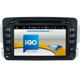 Navigatie Auto Multimedia cu GPS Mercedes C Class W203 Vaneo Vito Viano, Android, 2GB RAM + 16GB ROM, Internet, 4G, Aplicatii, Waze, Wi-Fi, USB, Bluet