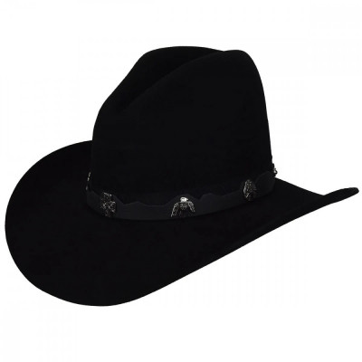 Palarie cowboy Bailey of Hollywood Hobson 2X Negru (Fabricat in SUA ) - 144839 foto