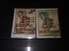 TIMBRE IRAQ SADDAM foto
