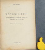 Antonio Tari din spriritul critic italian in secolul XIX Leon Diculescu