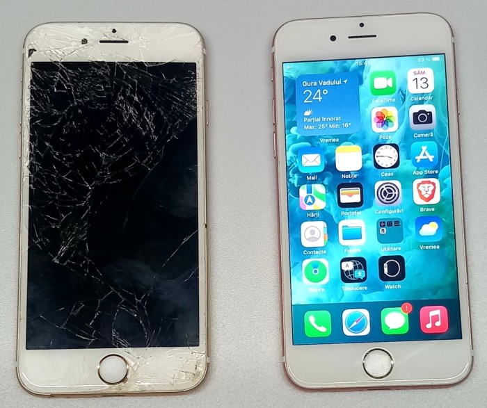 iPhone 6s roz + iPhone 6s gold