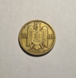 Moneda 20 Lei 1930 Paris - Numismatica Romaneasca