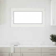 vidaXL Fereastră de subsol &bdquo;RISOR&rdquo; 110x70 cm oscilo-batantă DIN dreapta antracit