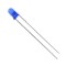 LED 3mm albastru 3.0V-3.2V 20mA 455-465 MCD 500-700