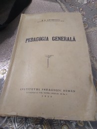 F. Pedagogice Generală 1930
