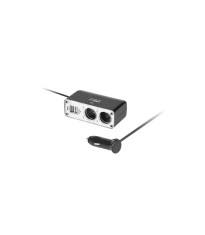 Cablu adaptor bricheta la 2 brichete +2 USB pentru 12V-24V MONOTECH foto