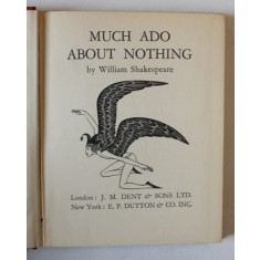 MUCH ADO ABOUT NOTHING by WILLIAM SHAKESPEARE , with engravings by ERIC GILL , 1935