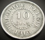 Cumpara ieftin Moneda istorica 10 CENT - BELGIA, anul 1916 * cod 3361, Europa, Zinc