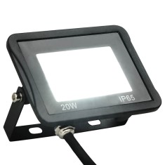 vidaXL Proiector cu LED, 20 W, alb rece foto