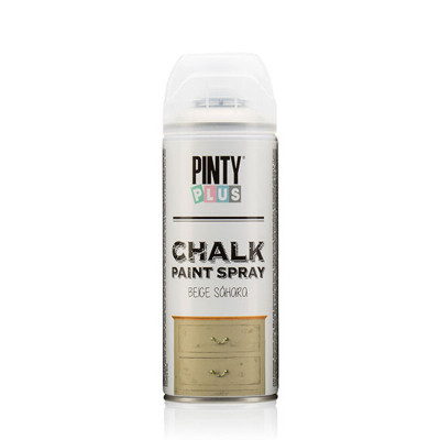 Spray Chalk Paint antichizare, beige sahara mat, CK800, interior, 400 ml, Pintyplus foto