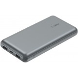 Baterie Externa Belkin BoostCharge Pro, 20000mAh, 15W, 1 x USB-C - 2 x USB-A, Gri BPB012btGY