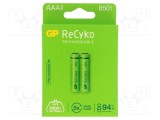 Acumul: Ni-MH AAA,R3 1,2V 850mAh ReCyko blister Ready2Use