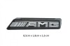 NEW AMG LOGO BADGE FRONT DUMMY EMBLEM MERCEDES W205 C63 W212 W117 C117 CLA45 A45 HAJP0243