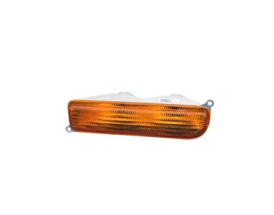 Semnalizare fata cu lumina parcare Jeep Cherokee (XJ), 10.1996-09.2001, partea Stanga, TYC, Tip=USA; tip bec P27/7W; galben; fara soclu bec; foto