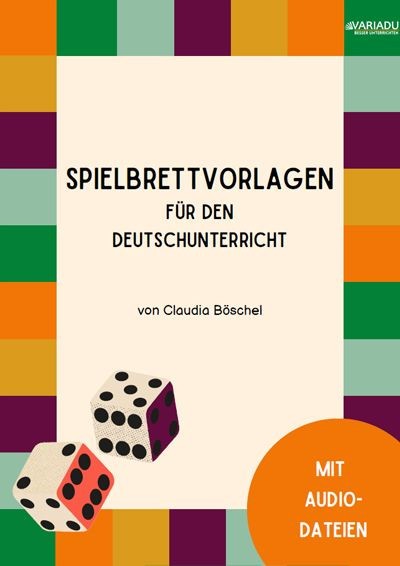 Spielbrettvorlagen f&uuml;r den Deutschunterricht.