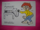 HOPCT 15053 PUMUCKL -GERMANIA--CARTE POSTALA RADIO AMATOR / RADIOAMATORI CARICATURA -CIRCULATA