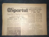 ZIARUL SPORTUL 16 IANUARIE 1984 ROMANIA POLONIA