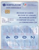 bnk card Cartela telefonica 2004 - Calendar - RO-ROM-0237A