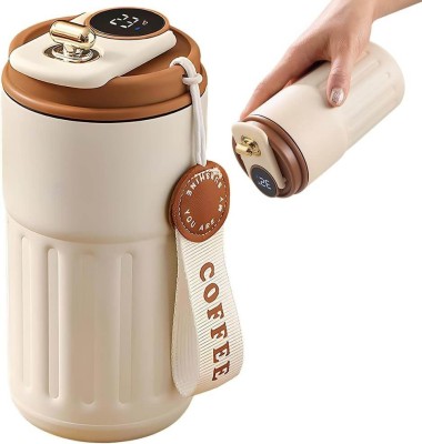 Cana de cafea termos, 450ml, display led temperatura, rezistenta la scurgeri, foto