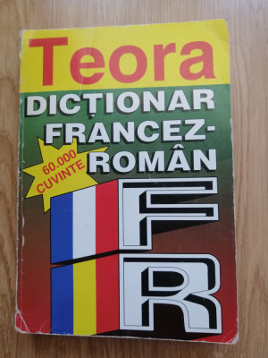 Sanda Mihaescu - Dictionar francez-roman, 1997 - 60.000 de cuvinte foto