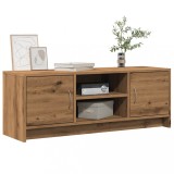 VidaXL Dulap TV, stejar artizanal, 102x30x37,5 cm, lemn prelucrat