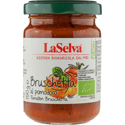 Sos cu Tomate pentru Bruschete Bio 150 grame LaSelva foto