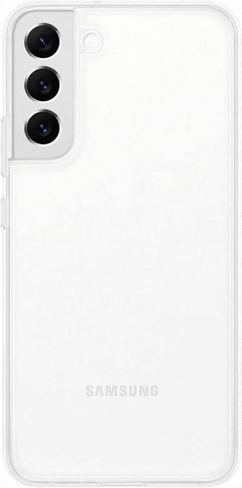 Galaxy S22; Frame Cover; White