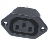 Conector de alimentare pentru lipit 230V/mama IEC C13, CS220FP, Oem