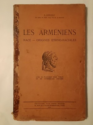 R. Kherumian - Les armeniens: race - origines ethno-raciales (1941) foto