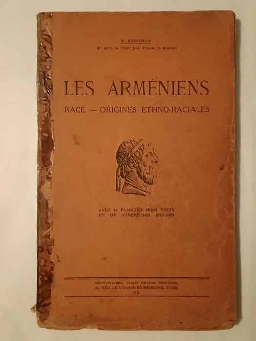 R. Kherumian - Les armeniens: race - origines ethno-raciales (1941)
