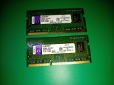 Kit Memorii laptop dual channel DDR3 4Gb 1333Mhz 2x2Gb Kingston PC3-10600S