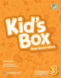 Kid&#039;s Box New Generation Level 3 Activity Book with Digital Pack British English - Paperback brosat - Caroline Nixon , Michael Tomlinson - Art Klett