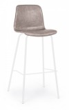 Set 2 scaune bar bej Kyra 39x44x103.5 cm