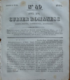 Curier romanesc , gazeta politica , comerciala si literara , nr. 49 din 1844