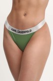 Karl Lagerfeld chiloti de baie culoarea negru