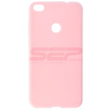 Husă TPU Matte Roșie Huawei P8 Lite (2017) / P9 Lite (2017) - Protecție Antialunecare, Premium