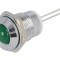 Lampă LED verde &Oslash;12mm pentru PCB