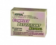 Complex detoxifiant 40 comprimate - Hofigal foto