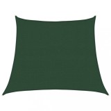 Cumpara ieftin Panza parasolar, verde inchis, 3/4x3 m, HDPE, 160 g/m&sup2;