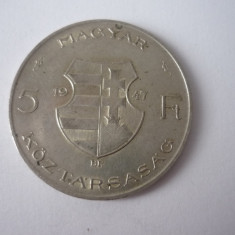 5 FORINT 1947 ARGINT *****