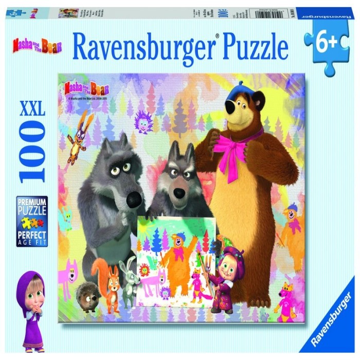 Puzzle Masha Si Ursul, 100 Piese Puzzle Masha Si Ursul, 100 Piese