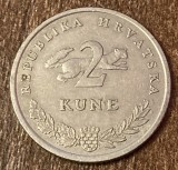 C50 - Moneda foarte veche - Croatia - 2 kune - 2000
