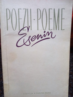 Esenin - Poezii. Poeme (editia 1959) foto