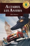 Altarul lui Anubis. Clubul detectivilor - Paperback brosat - Maria Ma&ntilde;eru - Girasol