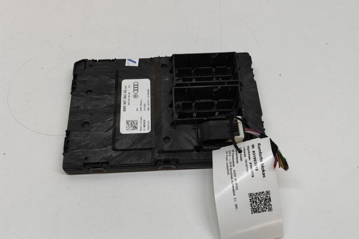 Modul de confort AUDI A5 F53 2018 OEM: 8W0907063CG,8W0907063BG,F005V01927 | 31953215