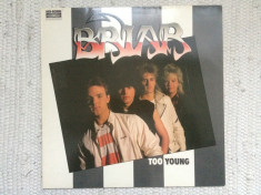 Briar Too Young 1985 album disc vinyl lp muzica heavy metal Koch Records &amp;lrm;NM foto