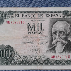 1000 Pesetas 1971 Spania / 7577715