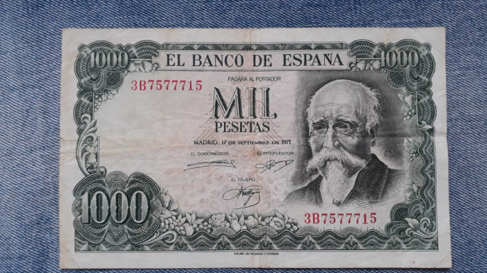 1000 Pesetas 1971 Spania / 7577715